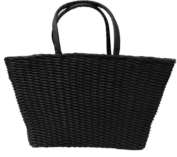 Best Beach Basket – Big Square Black 1