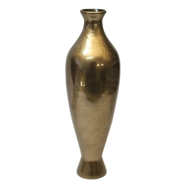 Lacquer vase – Small Size – Bronze Silver (45cm)
