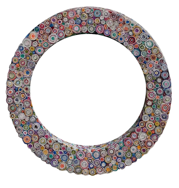 Mirror Paper Multicolor Rounds