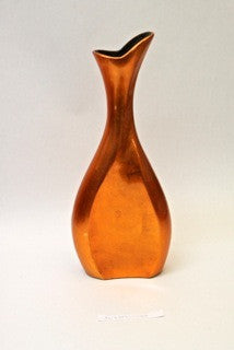 15 PL5354-127 Lacquer vase-Orange Silver 	
