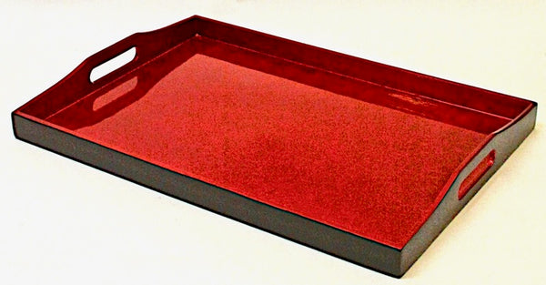 Tray Metallic Lacquer Finish