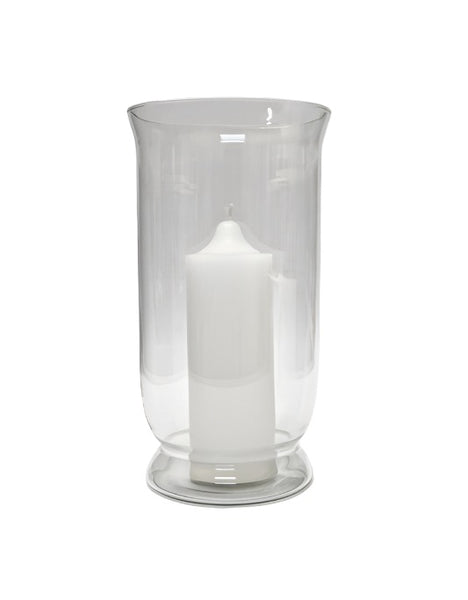 Glass Vase – Light Green Glass (16cm x 28cm)