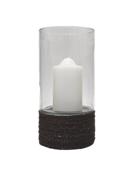 Hurricane with Seagrass – Dark Brown (14cm x 28cm)