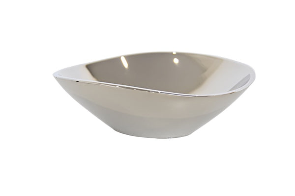 Tray Silver Candle