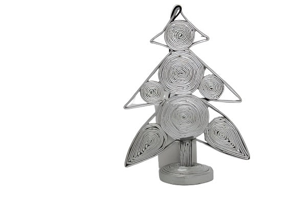Christmas Decoration Paper Christmas Tree Silver 1