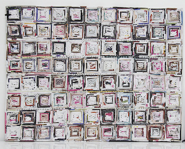 Place Mat Many Squares set of 4 1