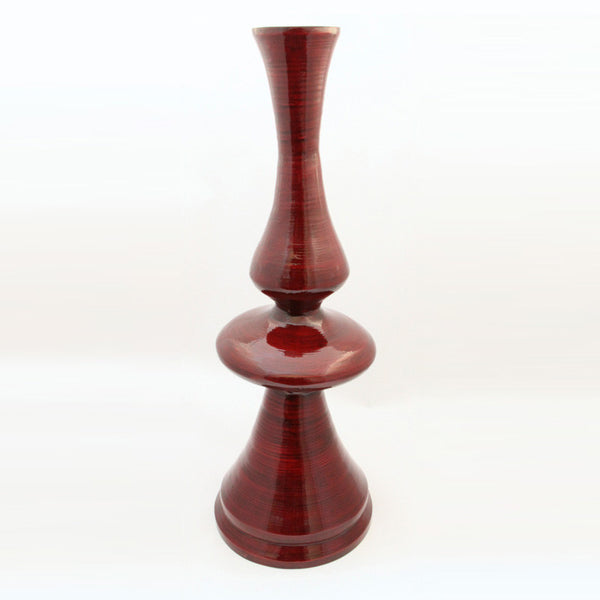 Bamboo vase – Red (70cm)