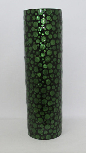 Vase Mother of Pearl Green