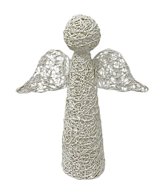 Christmas Decoration Angel Standing White