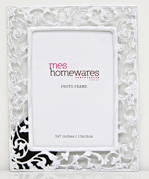 Photo Frame Vine White