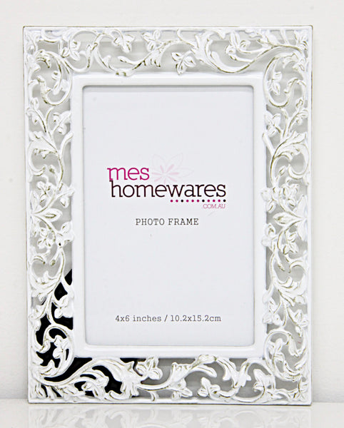 Photo Frame Vine White